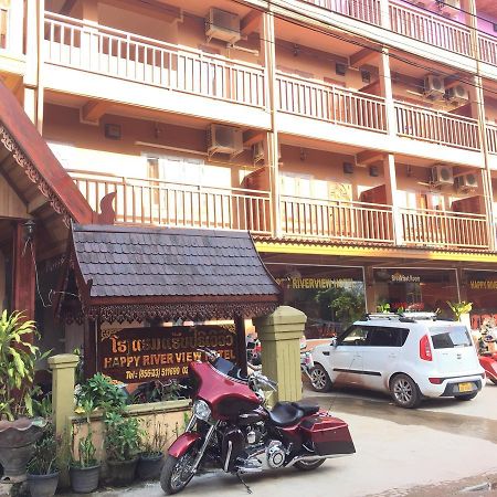 Happy River View Hotel Vang Vieng Dış mekan fotoğraf